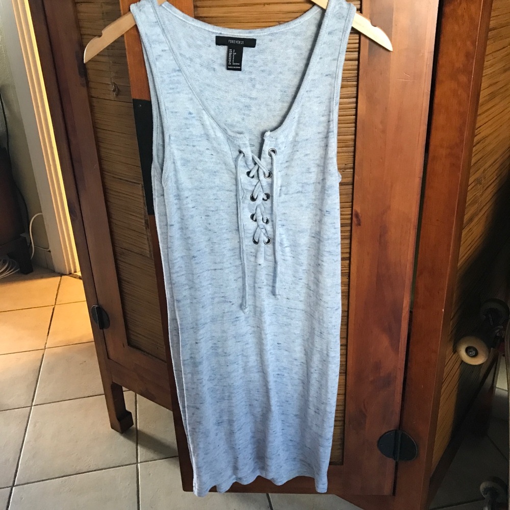 Forever 21 lace up dress size small